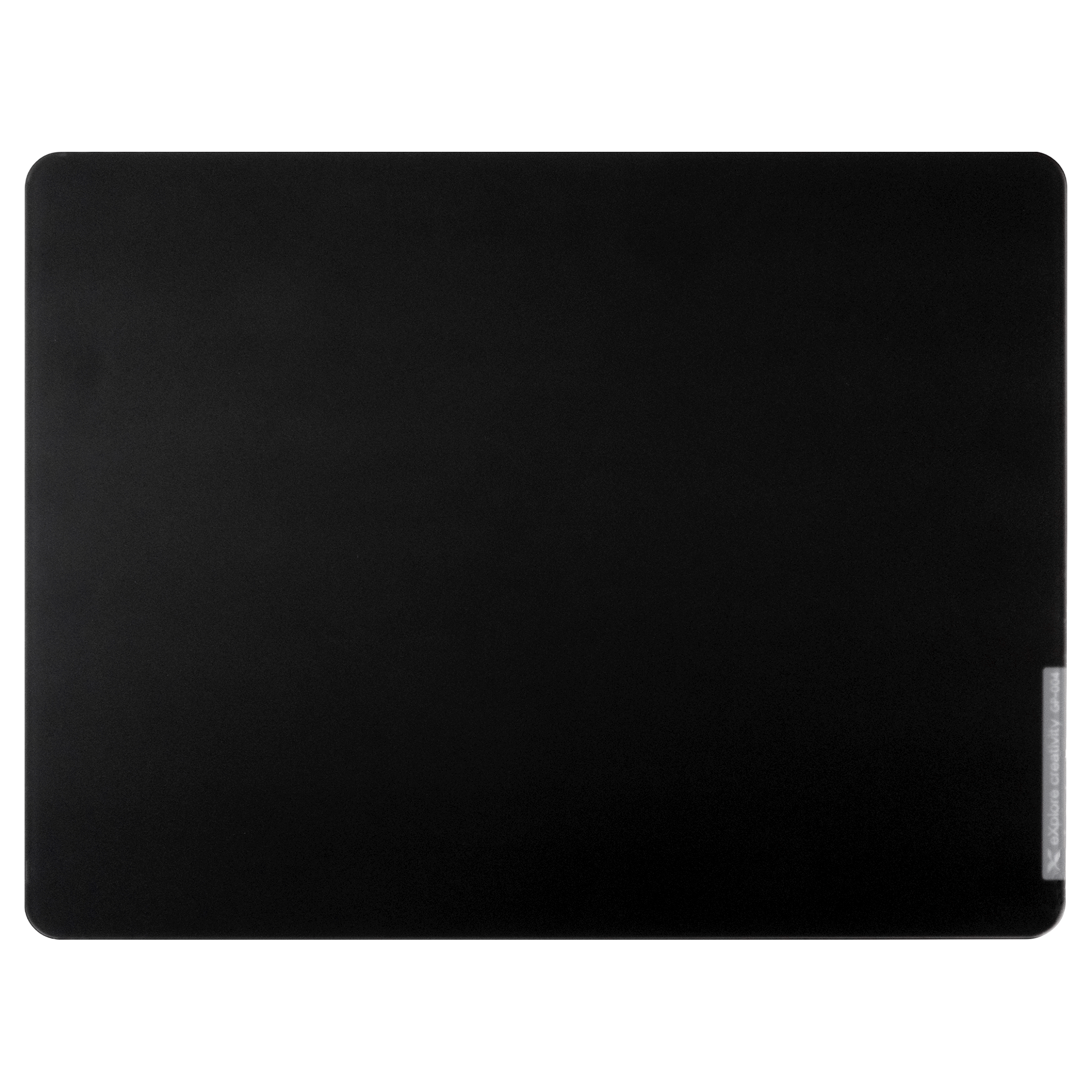 XVX SpacePad Glass Gaming Mouse Pad with Etched Surface Full Anti-Slip Rubber Base